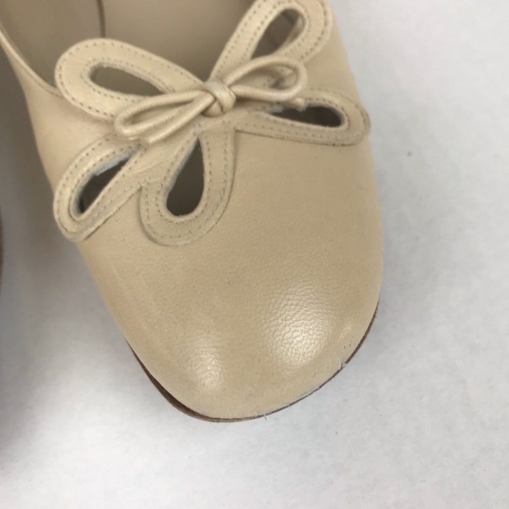 Stewart Weitzman Flower Bow Flats Size 8M - Picture 4 of 7